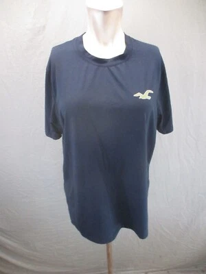 Camiseta deportiva de manga corta transpirable elástica azul 140 HOLLISTER talla XL para hombre Foto 1 de 4
