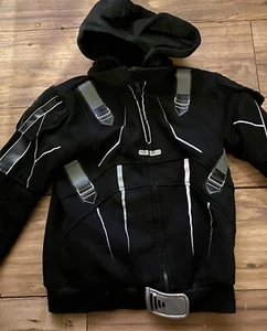 Disney Store boys Star Wars Darth Vader jacket sweatshirt size 7-8 black hoodie - Picture 1 of 2