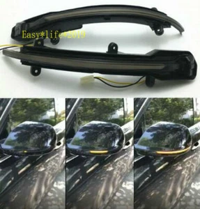 Audi Q5 2008-2017 Q7 2009-2015 Side Wing Mirror LED Dynamic Turn Signal Light - Foto 1 di 3