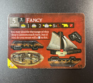 WizKids Pirates of the Crimson Coast RARE Ship Fancy #019
