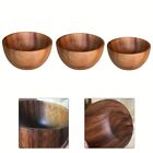 Classic Cutlery Basin Fruit Bowl Wooden Serving Bowl For All Occasions