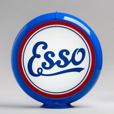 Esso Script 13.5" in Light Blue Plastic Body (G126) FREE US SHIPPING