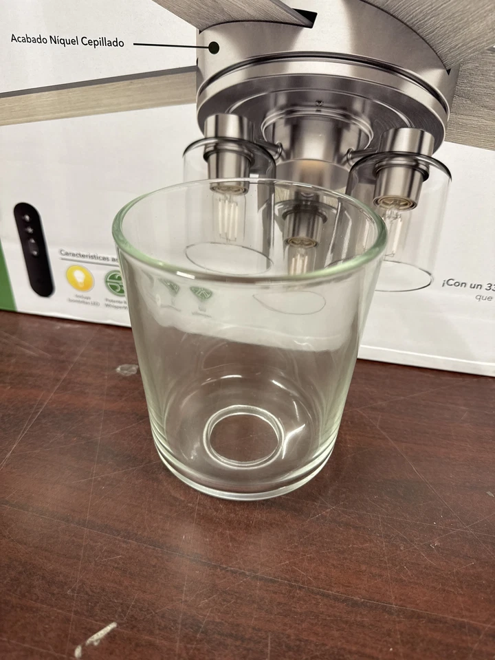 Hunter Agnew 52" Brushed Nickel Ceiling Fan Replacement Parts 51214 - Image 1 of 1