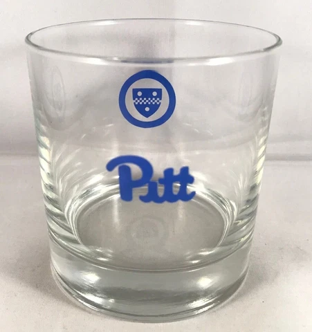 University of Pittsburgh PITT Panthers Logo Seal Cocktail Glass Cover