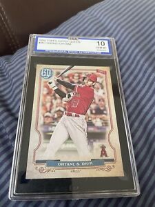 2020 Topps Gypsy Queen - #261 Shohei Ohtani ISA graded 10