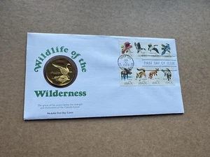 US 1978 Medal FDC +Wildlife of Wilderness #1757 +Bronze Medal Proof +Cert #1287 - Picture 1 of 2