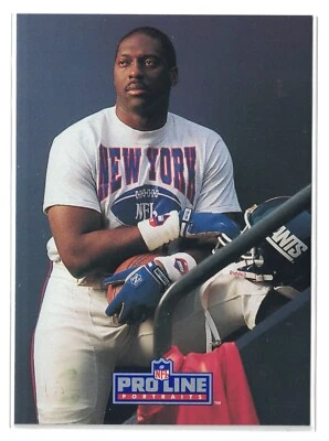 1991 NFL Pro Line Portraits - Ottis Anderson #116 - Image 1 of 2