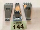 Lego Wing Space Bi Level 8x4 and 2x3 Part 30119x 3 Old light Grey
