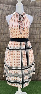 Vestido Raro Maeve Anthropologie Star Turn Lunares Rayas Colección Archivo 0 - Imagen 1 de 10