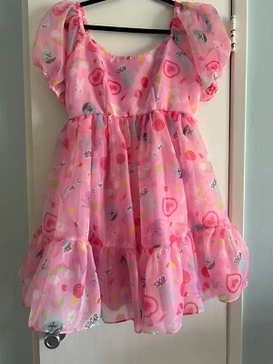 The Powerpuff Girls Ingredients pink  Puffy Organza Dress baby doll large - Image 1 of 4