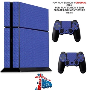 PÚRPURA CARBONO PS4 CALCOMANÍA PROTECTORA PIEL VINILO PEGATINA ENVOLTURA - Imagen 1 de 3