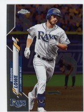 2020 Topps Chrome   Brandon Lowe #119 Tampa Bay Rays