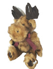 Boyds Bears Plush Moose Mcgraw D Mooseberg 10" Retired Vtg H B Heirlooms 554116