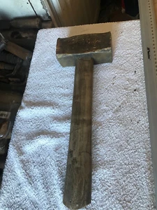 Antique/Vintage Brass hammer 7.7 lb. - Picture 1 of 7