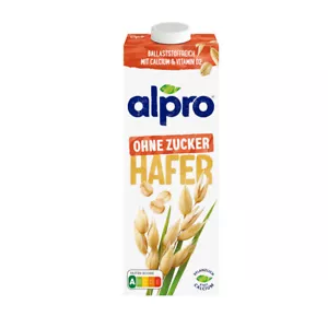 Alpro Haferdrink Ohne Zucker UHT vegan und laktosefrei 1000 ml - Bild 1 von 1