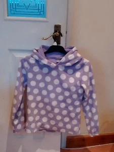 Girls Hoodie - Lilac spotted - Age 11 years - TU - Picture 1 of 2