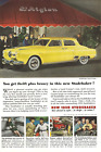 1950 Studebaker Automobile Original Print Ad