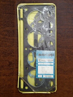 NOS Vintage Socoji 10565 RENAULT Head Gasket Set R8 R10 R1130 R1131 R1133 R1190  - Image 1 of 4