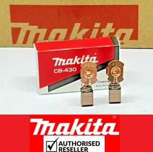 2 Pcs Genuine Makita CB430 Carbon Brushes Fits BGA450 BGA452 BJS160 BJS161 - Picture 1 of 6