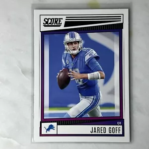 2022 Panini Score #87 Jared Goff Detroit Lions NM/Mint - Picture 1 of 2