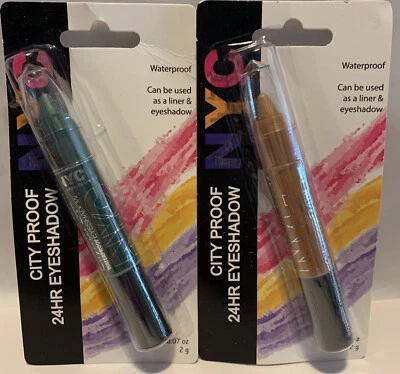 NYC City Proof 24 HR Waterproof Eye Shadow -5TH AVE GOLD RUSH & MADISON SQUARE - Image 1 of 3