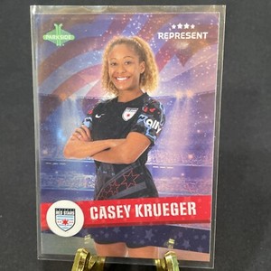 2021 Parkside NWSL Vol. 2 #R16 Casey Krueger Represent /2,020 Chicago Red Stars