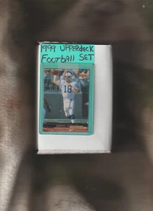 1999 UPPER DECK FOOTBALL COMPLETE 225-CARD HAND COLLATED SET W/P. MANNING - Picture 1 of 1