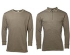 Bundeswehr Unterhemd (Plüsch) Winter Unterwäsche Thermo o. Rolli Unterhemd lang