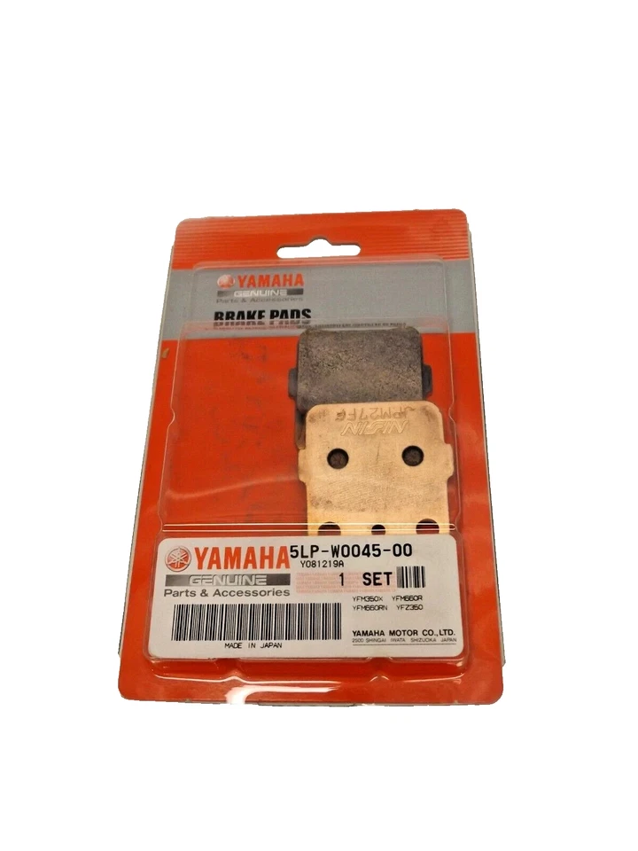 Juego de pastillas de freno delanteras Yamaha OE Grizzly Raptor Banshee Warrior YFZ 5LP-W0045-00-00 Foto 1 de 1