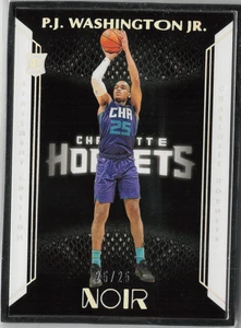 PJ Washington Jr 2019 Noir Metal Frame Rookies Statement Edition /25 Dallas Mavs - Bild 1 von 2