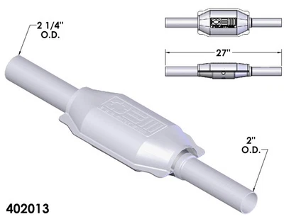 Convertidor catalítico para Buick Skyhawk 1987 Foto 1 de 2