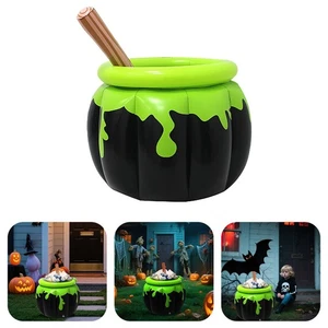 Inflatable Ice Bucket For Halloween Party Pool PVC Beach Cooler Drink Chiller - Picture 1 of 6