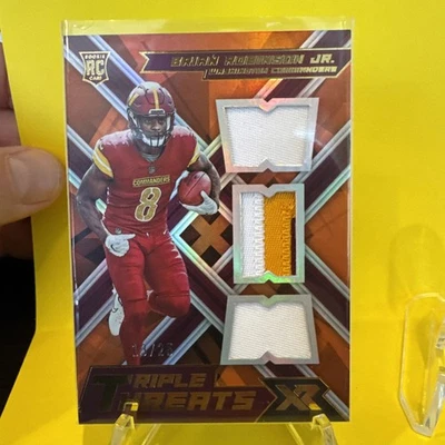 2022 Panini Xr Brian Robinson Jr. RTT-BRJ Red /25 Triple Patch - 🔥 PATCH! - Image 1 of 3