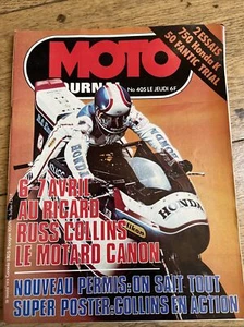 MOTO JOURNAL 405 HONDA CB 750 K Four ; Fantic 50 Trial ; Russ COLLINS 1979 - Picture 1 of 2