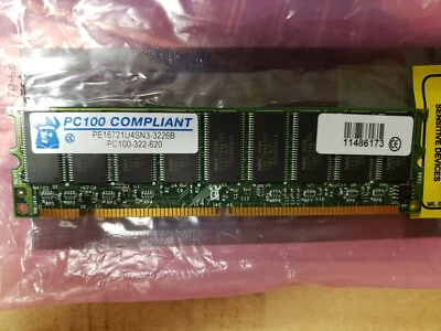 Viking PE16721U4SN3-3226B PC100 SDRAM DIMM Module, PC100-322-620, ECC - Image 1 of 2