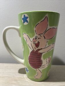Rare Disney Store Piglet Tall Mug Cup Winnie The Pooh Latte. Only Ever Displayed