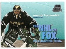 95/96 SKYBOX IMPACT NHL ON FOX Hockey (#1-18) U-Pick From List