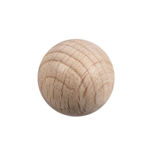 Boules en bois brut, non-percées - Picture 1 of 1