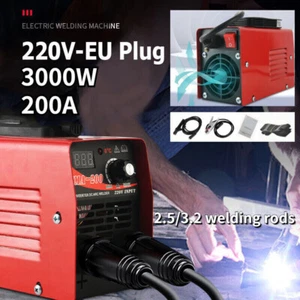 220V 200A Welding Machine IGBT Digital Inverter MMA Stick ARC Welder Tool 3000W - Picture 1 of 15