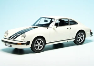 0486 Porsche 911 Coupe White with Black Stripes A Striking and Stylish Collector - Bild 1 von 6