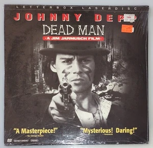 DEAD MAN Laserdisc 2 LD NEW, FACTORY SEALED JOHNNY DEPP WIDESCREEN JIM JARMUSCH - Picture 1 of 7