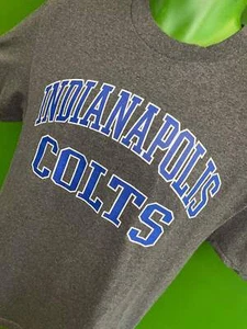 NFL Indianapolis Colts Heathered Grey Spellout T-Shirt Men's Medium - Picture 1 of 4