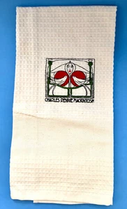 Toalla de plato toalla de té Charles Renee Mackintosh, sin usar - Imagen 1 de 6