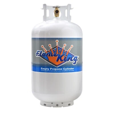 30 lb. Vertical Cylinder Refillable LPG Steel Propane Tank OPD Valve