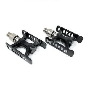 Pedales MKS Promenade Ezy Doble Cara 9/16" Negro Touring Plegable Ciudad Nuevos - Imagen 1 de 3