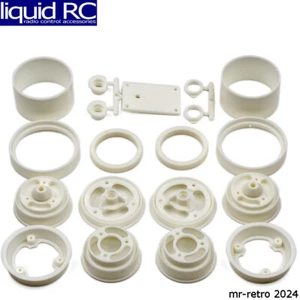 Associated 6643 RC10 Wheels front and rear white - Picture 1 of 2