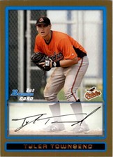 2009 Bowman Draft Prospects Gold Baseball Card Pick