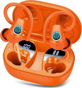 Wireless Earbuds, Bluetooth 5.3,50H Playtime HD Stereo Noise Cancelling Earbuds - Picture 1 of 6