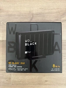 WD_BLACK D10 8TB Game Drive 7200RPM With Active Cooling To Store 8TB Drive3 - Afbeelding 1 van 8