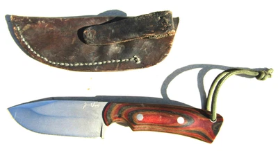 JAMES R LARGENT KNIFE & SHEATH 74 - Image 1 of 4
